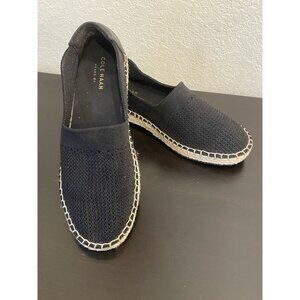 Womens Cole‎ Haan Cloudfeel Stitchlite Espadrille Black Shoes 6.5 B Boho Beach